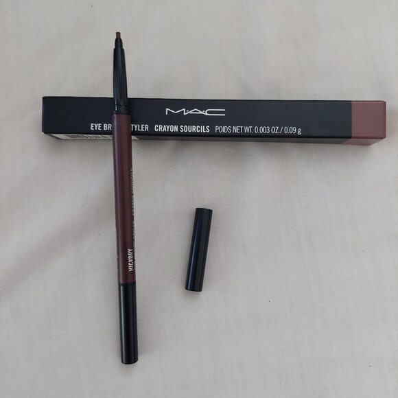 MAC Eye Brows Styler Brown HICKORY Full Size .09g pencil crayon full size NIB - Picture 1 of 4